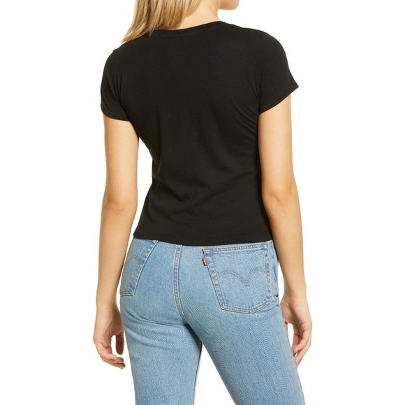 GUESS Logo Baby T-Shirt in Black - XS - Picture 2 of 4